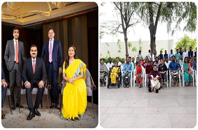 छोटे बेटे की शादी से पहले अडानी परिवार ने दिखाया बड़ा दिल, 500 दिव्यांग महिलाओं के लिए खोला पिटारा
