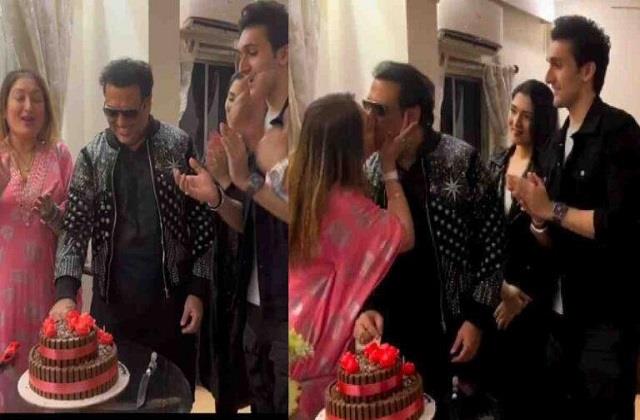 तलाक की खबरों के बीच गोविंदा-सुनीता ने पार्टी में किया लिप किस, पास में खड़े बेटा- बेटी को आई शर्म