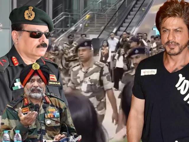 शाहरुख खान और CISF को लेकर नया विवाद, पूर्व सैन्य अफसरों ने जताई नाराज़गी