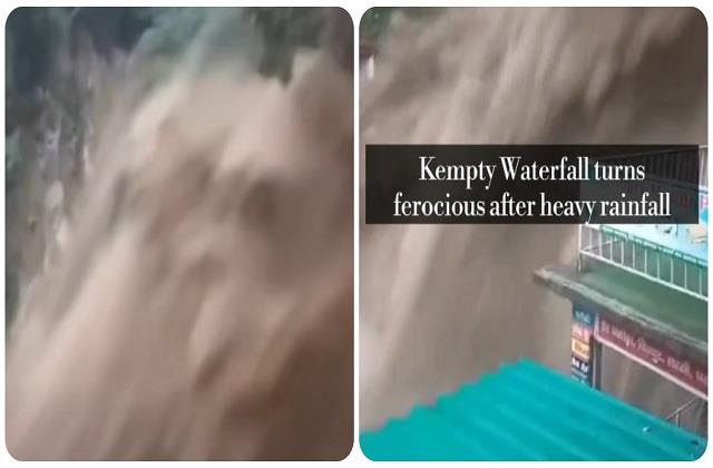 पहाड़ों की रानी Mussoorie से आईं डराने वाली तस्वीरें, Kempty Fall के बेकाबू होने से मची अफरा-तफरी