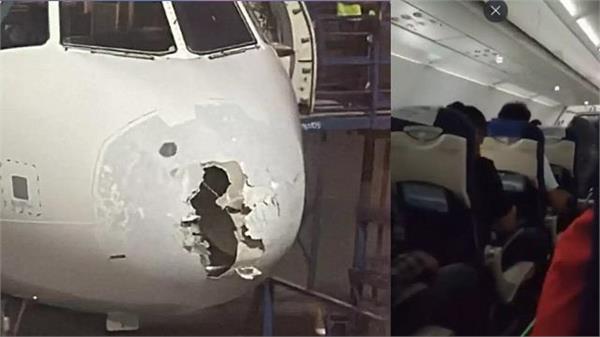 दिल्ली से श्रीनगर जा रही फ्लाइट पर गिरी बिजली, इमरजेंसी लैंडिंग से बची 227 लोगों की जान