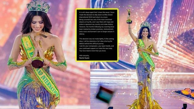 Rachel Gupta ने Miss Grand International का क्राउन लौटाकर चौंकाया, लगाए गंभीर आरोप