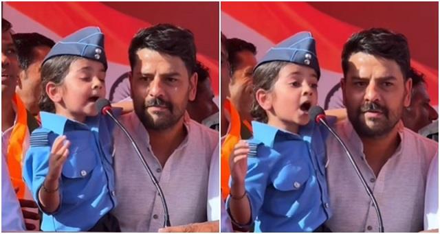 3 साल की बच्ची ने इंडियन एयरफोर्स की वर्दी में सुनाया 'शिव तांडव स्तोत्र', देखें वायरल वीडियो
