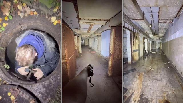 गटर के रास्ते शख्स पहुंच गया दूसरी दुनिया! नजारा देख उड़ गए होश!