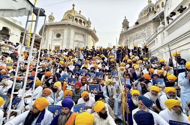खालिस्तानी नारे, हाई सिक्योरिटी.... ऑपरेशन ब्लू स्टार की बरसी पर कुछ ऐसे हैं अमृतसर के हालात