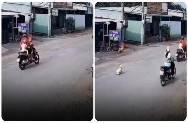 स्कूटर रोका , बच्ची को उतारा और चली गई बेरहम मां, बीच सड़क में मासूम को छोड़ दिया मरने के लिए (Video)