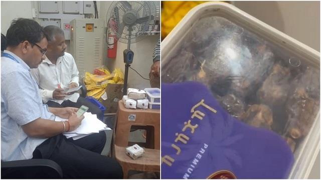 Blinkit से मंगाए खजूर लेकिन निकले कीड़े, फूड डिपार्टमेंट ने गोदाम पर मारी रेड