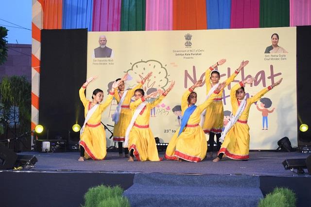 नन्हे कलाकारों की प्रतिभा से सजा ‘नटखट उत्सव 2025’: कला मंत्री कपिल मिश्रा ने की सराहना