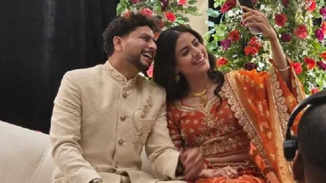 कुलदीप यादव ने की गुपचुप सगाई, रानी जैसी लगीं मंगेतर वंशिका – तस्वीरों ने मचाया इंटरनेट पर धमाल