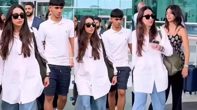 संजय कपूर की 33 हजार करोड़ की प्रॉपर्टी विवाद के बीच दिल्ली पहुंचीं करिश्मा कपूर, दोनों बच्चे भी साथ आए नजर