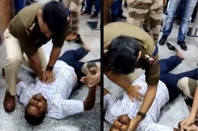 वीडियो वायरल: ट्रैफिक सिपाही बना मसीहा, हार्ट अटैक से जूझ रहे शख्स की CPR देकर बचाई जान