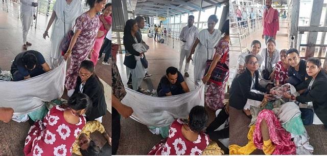 रेलवे ब्रिज बना जच्चा-बच्चा वार्ड: सेना के मेजर रोहित बाचवाला ने गर्भवती महिला की जान बचाई