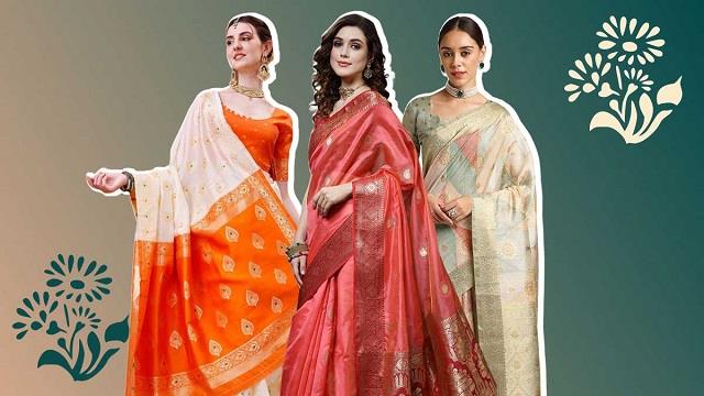 बनारसी साड़ी को पहनें नए अंदाज़ में, हर मौके पर पाएं रॉयल और ग्लैमरस लुक