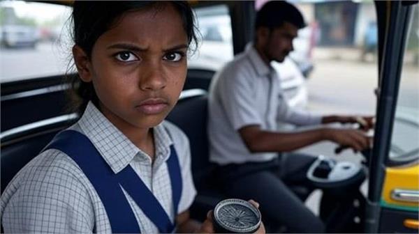 निडर बेटी की बहादुरी: 16 साल की छात्रा ने कंपास को बनाया हथियार, बचाई जान