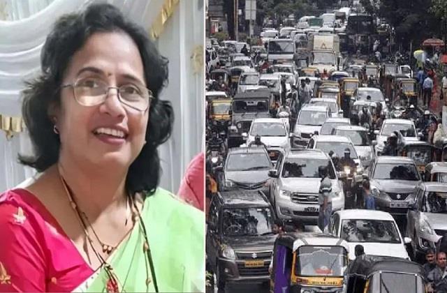 दुखद घटना:  ट्रैफिक जाम ने ले जी जान, 4 घंटे तक एम्बुलेंस में दर्द से चिखती रही महिला