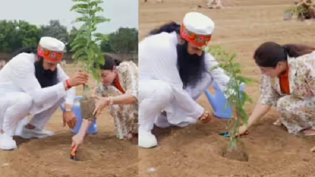 हनीप्रीत संग सिरसा आश्रम में दिखे बाबा राम रहीम, तस्वीरें आईं सामने