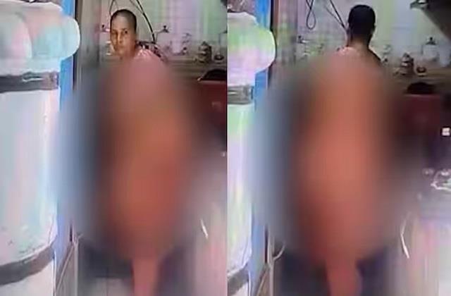 खाने के बर्तनों पर पेशाब करते पकड़ी गई नौकरानी, 10 साल से कर रही थी ये घिनौना काम