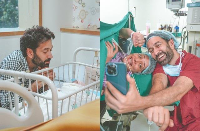 दूसरी बार पिता बने एक्टर नकुल मेहता, बेटी के जन्म की ऑपरेशन थिएटर से तस्वीरें शेयर कर दी गुड न्यूज