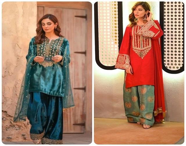 स्टाइल और ग्रेस का परफेक्ट कॉम्बिनेशन है फरशी सलवार