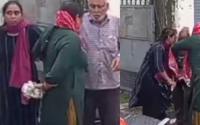 जिसने चलना सिखाया, उसी बुजुर्ग पिता को बेटियों ने सरेआम डंडे से पीटा, रिश्तों की ये तस्वीर झकझोर देगी