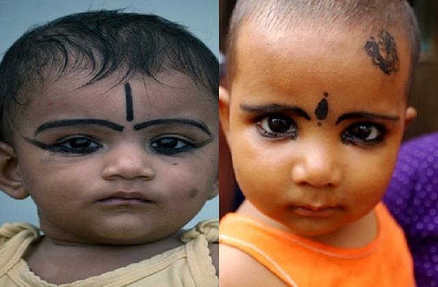 बच्चे की आंख में लगा रही हैं भर-भर कर काजल तो ये बड़े नुकसान भी पढ़ लें