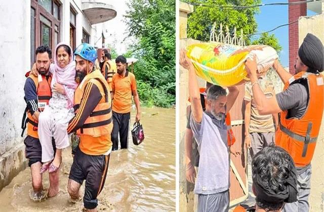 उड़ता पंजाब नहीं चढ़दी कला च पंजाब! बाढ़ के बाद अपनी मिट्टी की कुछ यूं सेवा कर रहे पंजाबी युवा