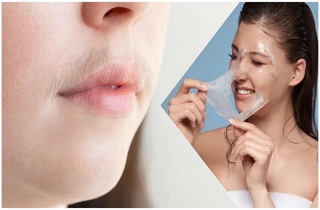 चेहरे से अनचाहे बाल हटाने का आसान और बिना दर्द वाला घरेलू तरीका