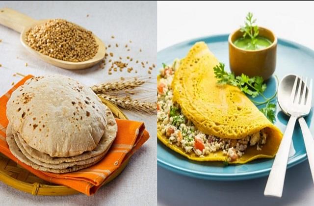 वजन घटाने के लिए क्या बेहतर है, बेसन का चीला या गेहूं की रोटी?