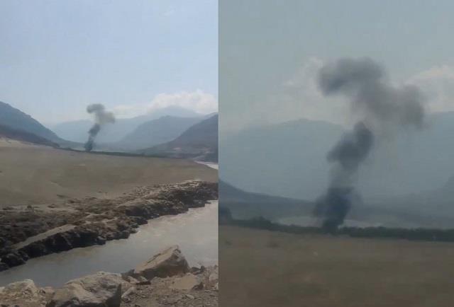 पाकिस्तान में सेना का MI-17 हेलीकॉप्टर क्रैश, 5 जवानों की मौत, हादसे का भयानक वीडियो वायरल