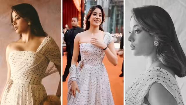 जाह्नवी कपूर का जलवा टोरंटो फिल्म फेस्टिवल में, चाची की जूलरी पहन बनाई अपनी पहचान!