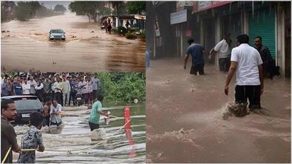 भारी बारिश का कहर जारी, घरों से बाहर न निकले लोग, IMD ने जारी किया अलर्ट