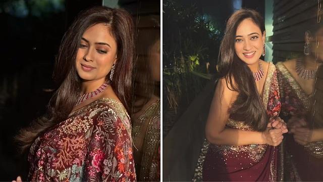 Shweta Tiwari का साड़ी लुक आया बेहद खूबसूरत, बेटी पलक समेत फैंस हुए दीवाने