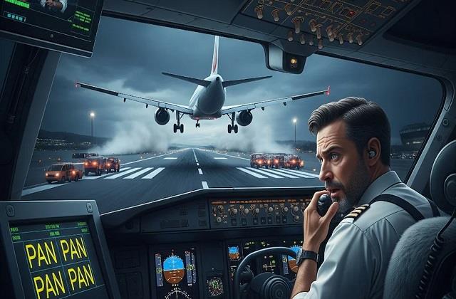 PAN..PAN..PAN... इस शब्द को सुनते ही फ्लाइट में बैठे 161 पैसेजरर्स की थम गई सांसें