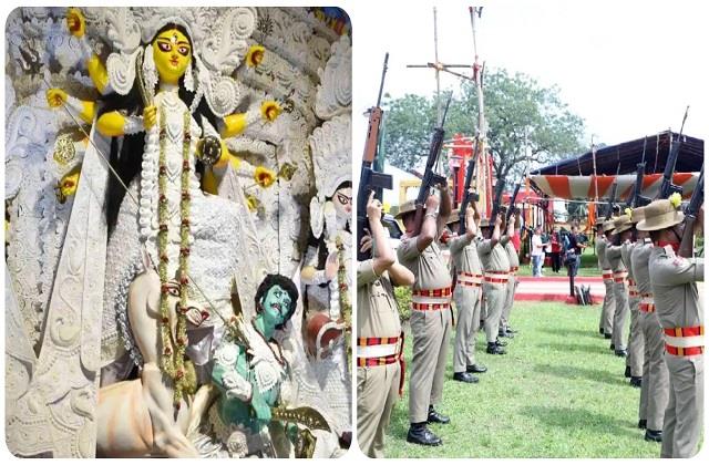 यहां जयकारों से नहीं फायरिंग से होती है मां शक्ति की आराधना, देश के जवान देते हैं खास सलामी