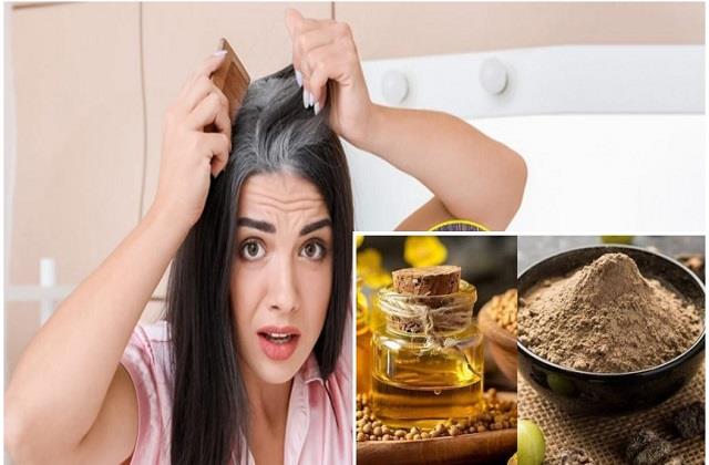सफेद बाल होंगे काले, बस सरसों का तेल में मिलाकर लगाएं ये पाउडर