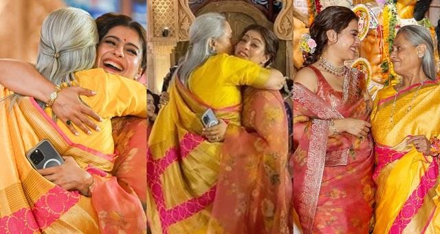 ​दुर्गा पूजा पंडाल में Jaya-Bachchan का जलवा, लाल साड़ी में हंसीं इतनी कि लोग यकीन ही नहीं कर पाए