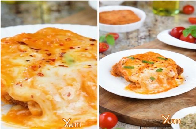 क्रिस्पी पनीर Parmigiana