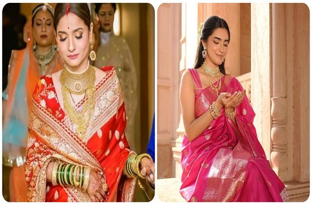 karwa Chauth Special: साड़ी के साथ ट्राई करें कॉन्ट्रास्ट बैंगल्स