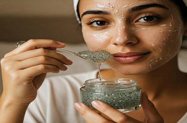 करवा चौथ से पहले चेहरे पर चाहिए Glow, घर पर बनाएं Chia Seeds का फेस पैक