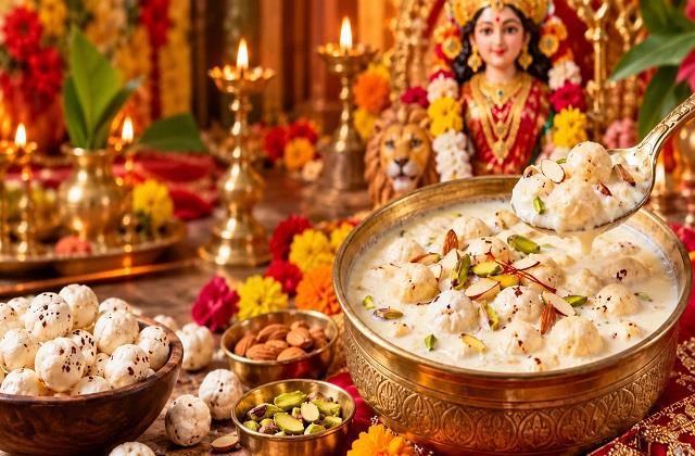 नवरात्र के तीसरे दिन मां चंद्रघंटा को प्रसन्न करने के लिए झटपट बनाएं ये खास खीर