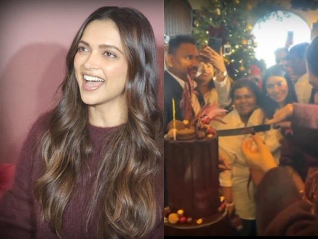 Deepika Padukone ने फैंस के साथ मनाया बर्थडे, वीडियो हुआ वायरल