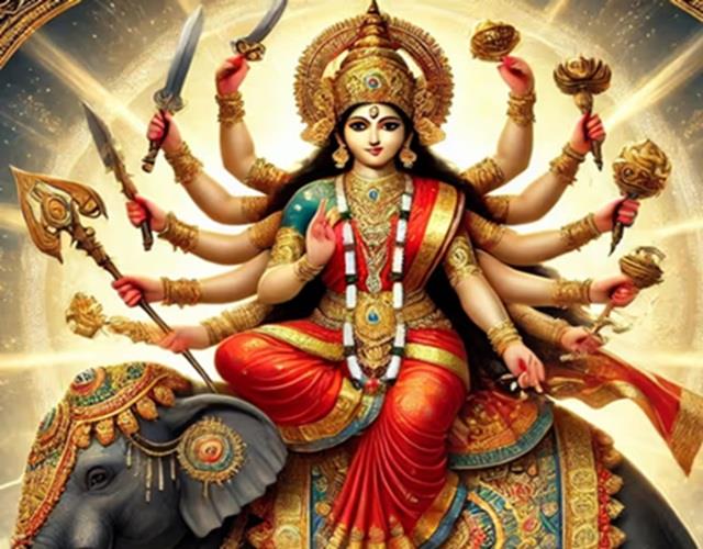 माघ गुप्त नवरात्रि आज से शुरू, इस बार हाथी पर सवार होकर आई मां दुर्गा