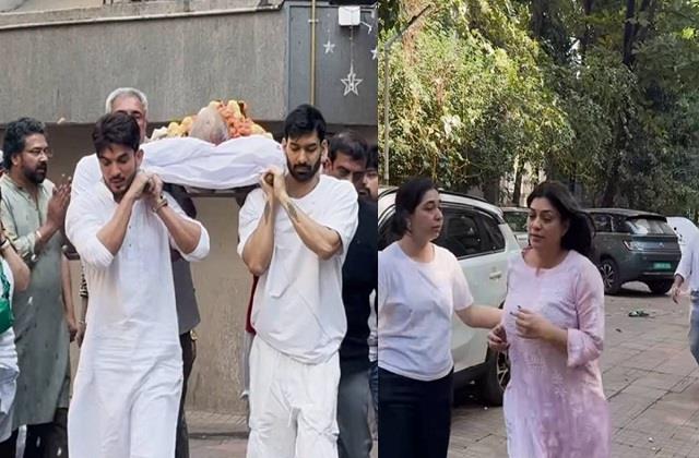 पिता के निधन से टूट गईं अर्जुन बिजलानी की पत्नी, रोते-बिलखते का Video viral