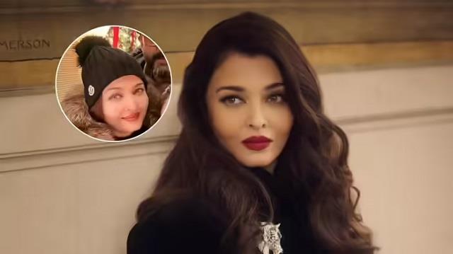 ऐश्वर्या राय ने न्यू ईयर पर दिखाई खूबसूरती, पति अभिषेक संग ब्लैक जैकेट में किया स्टाइल