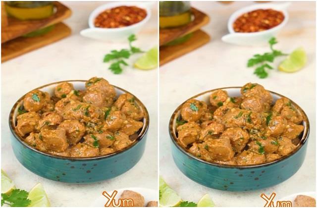 लेमन गार्लिक सोया Chunks