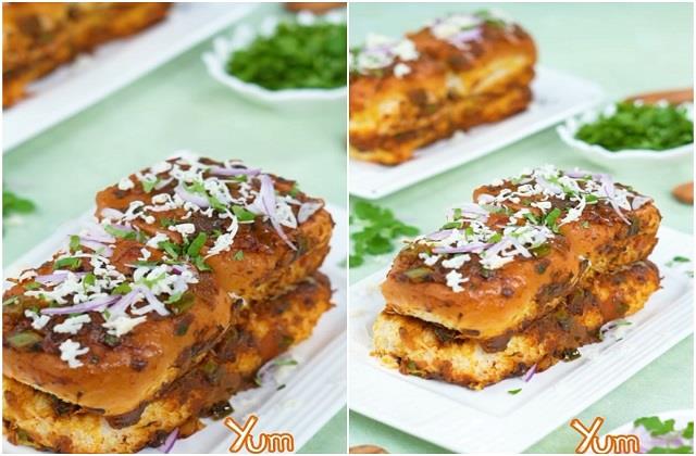 Cheesy मसाला पाव