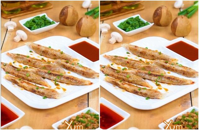 मशरूम डंपलिंग Sticks