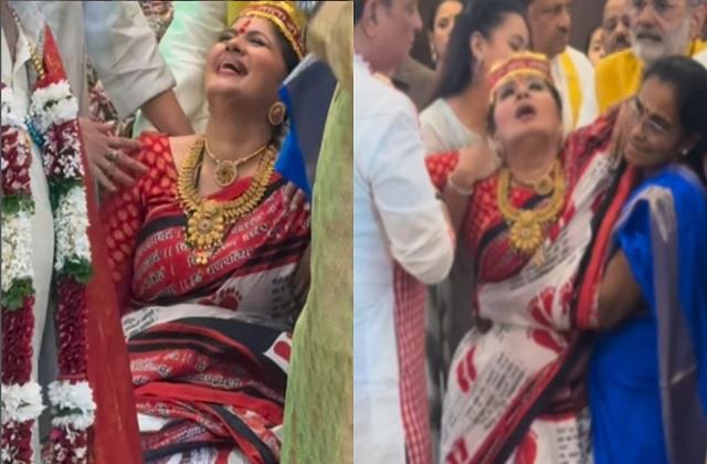 सचमुच 'देवी' आई या 'ड्रामा'? माता की चौकी के बाद ट्रोल होने पर  सुधा चंद्रन का आया  Reaction