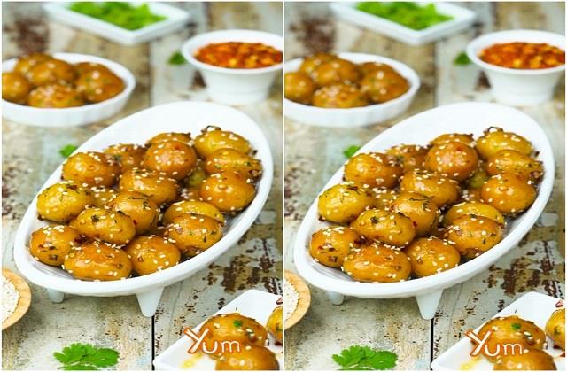 कोरियन पोटैटो Balls