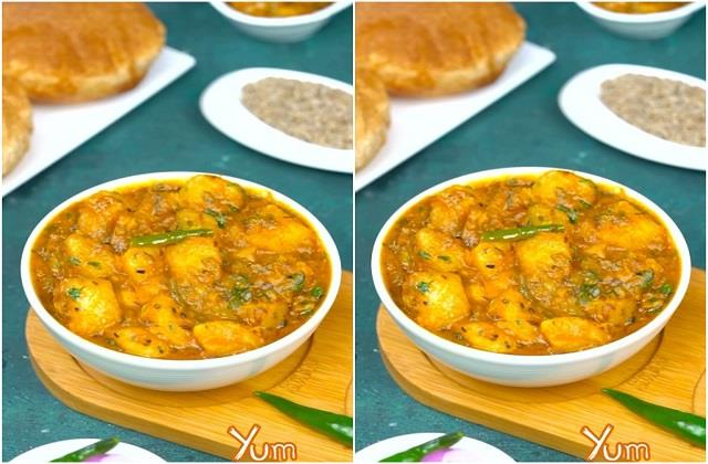 घर पर बनाएं Achari आलू